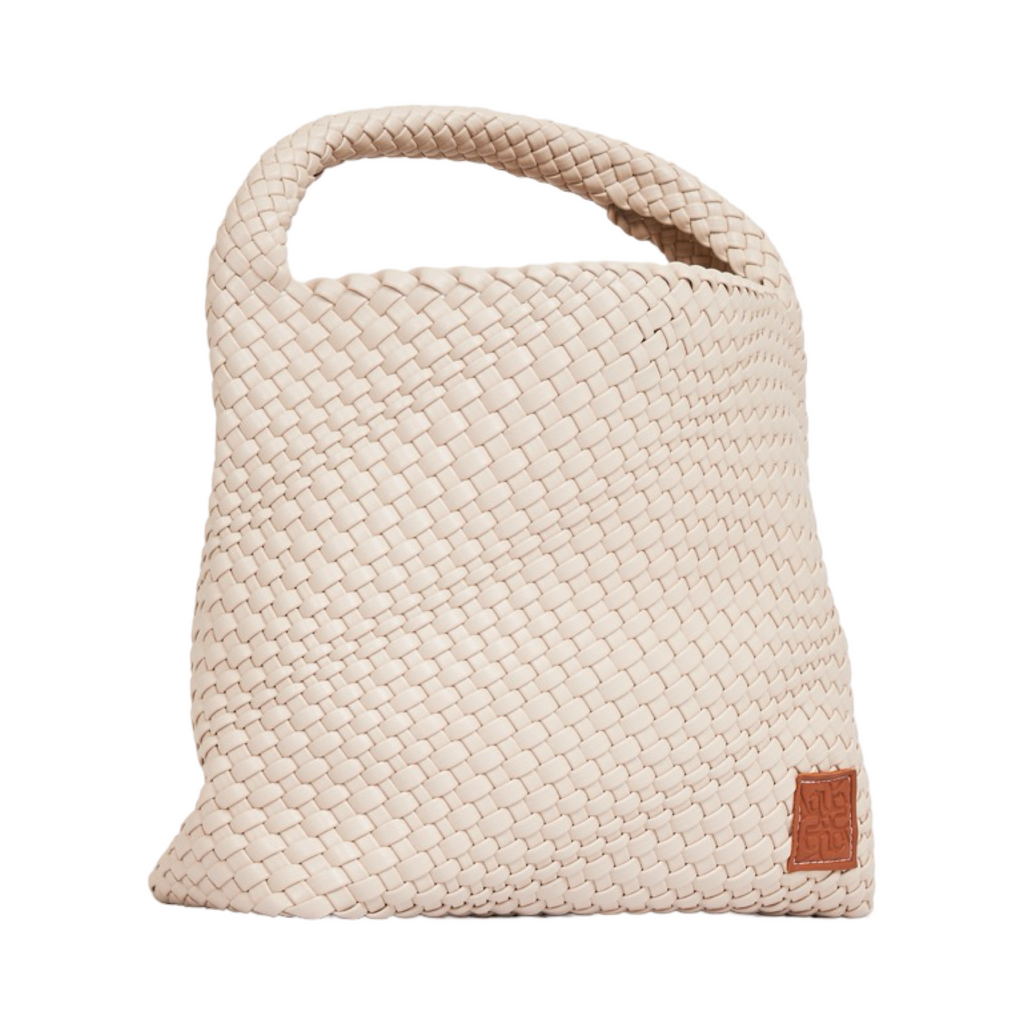 Woven Tote Bag L - Ivory