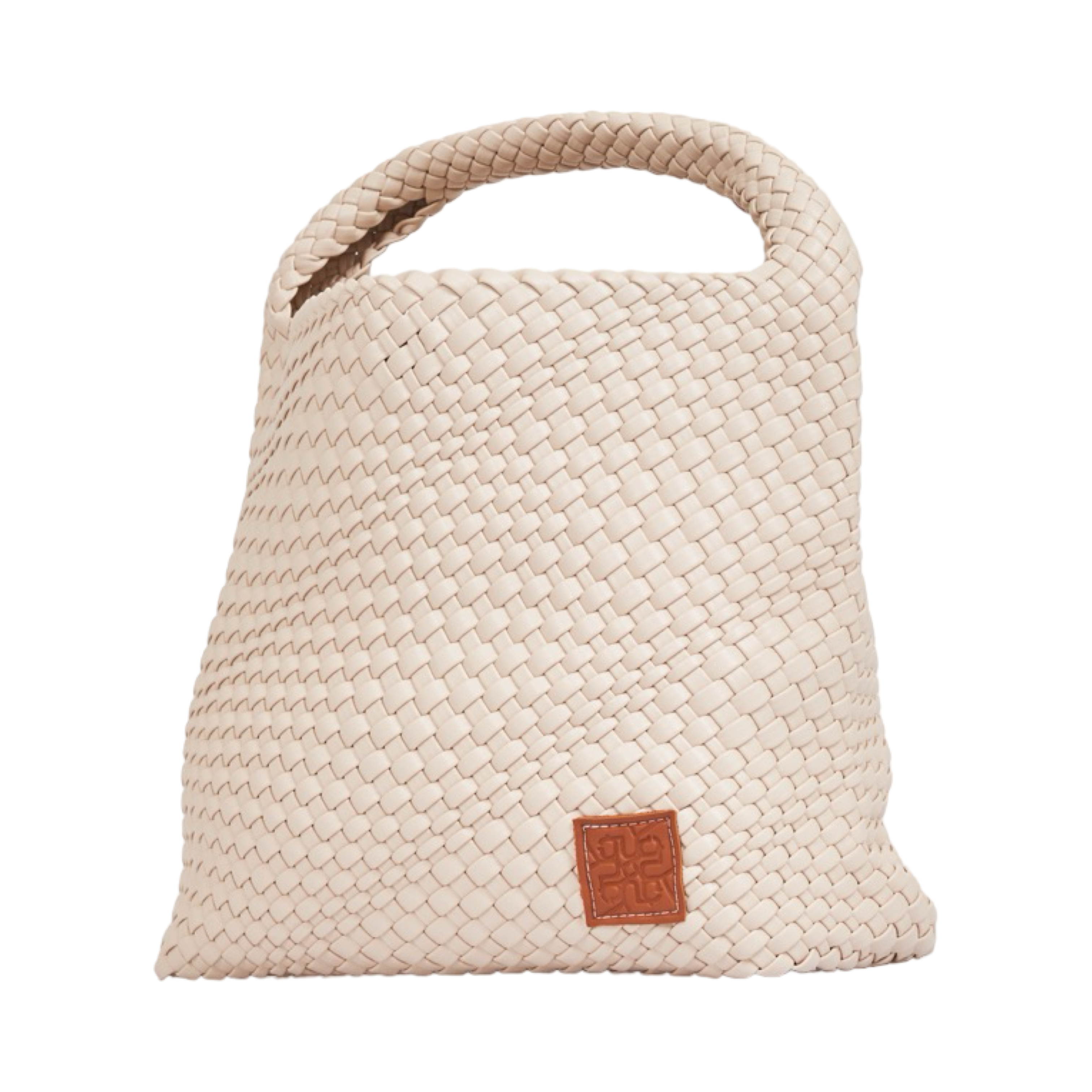 Woven Tote Bag L - Ivory