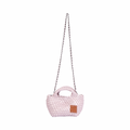 Signature Weave – Crossbody Bag – Rose Quartz