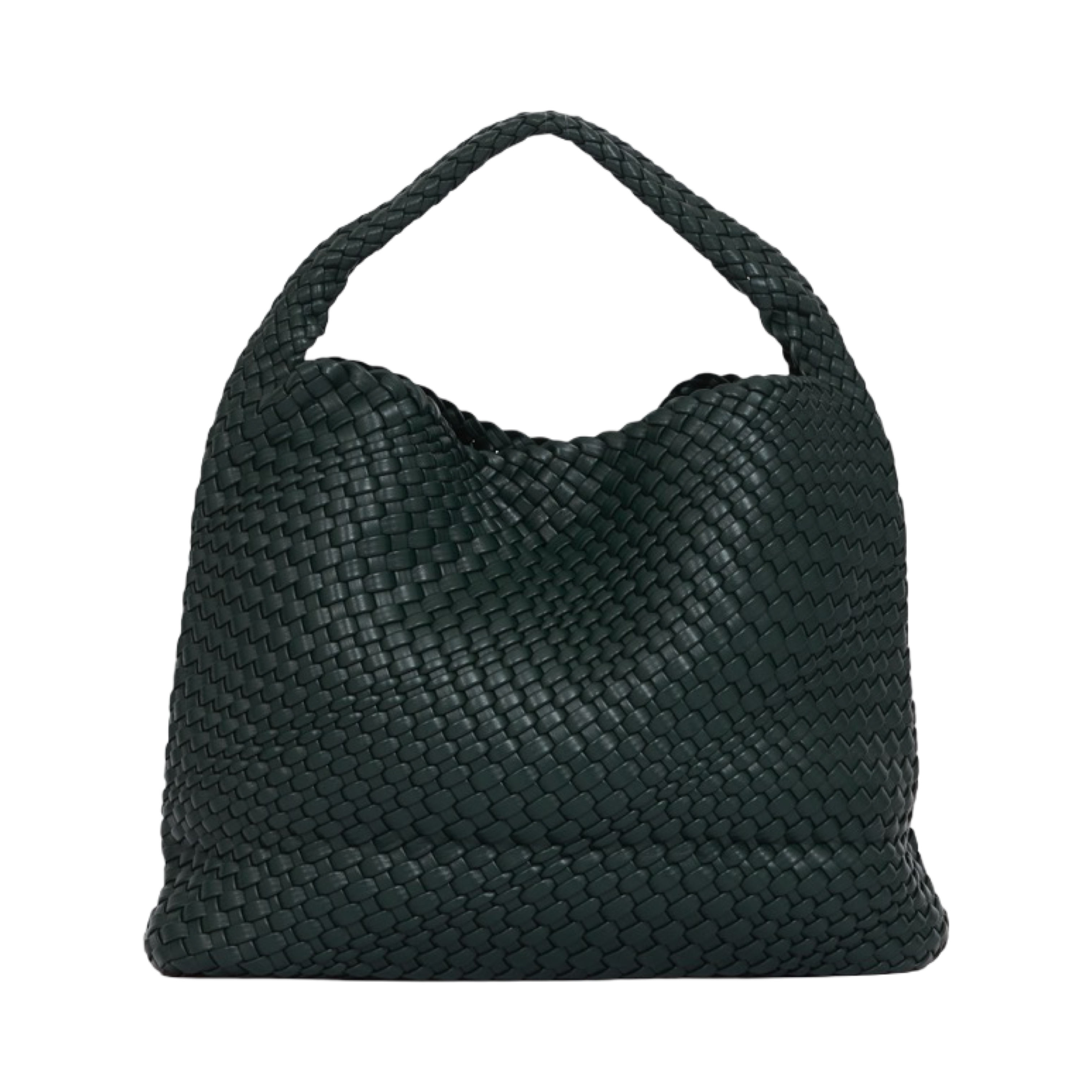 Woven Tote Bag XL - Royal Green