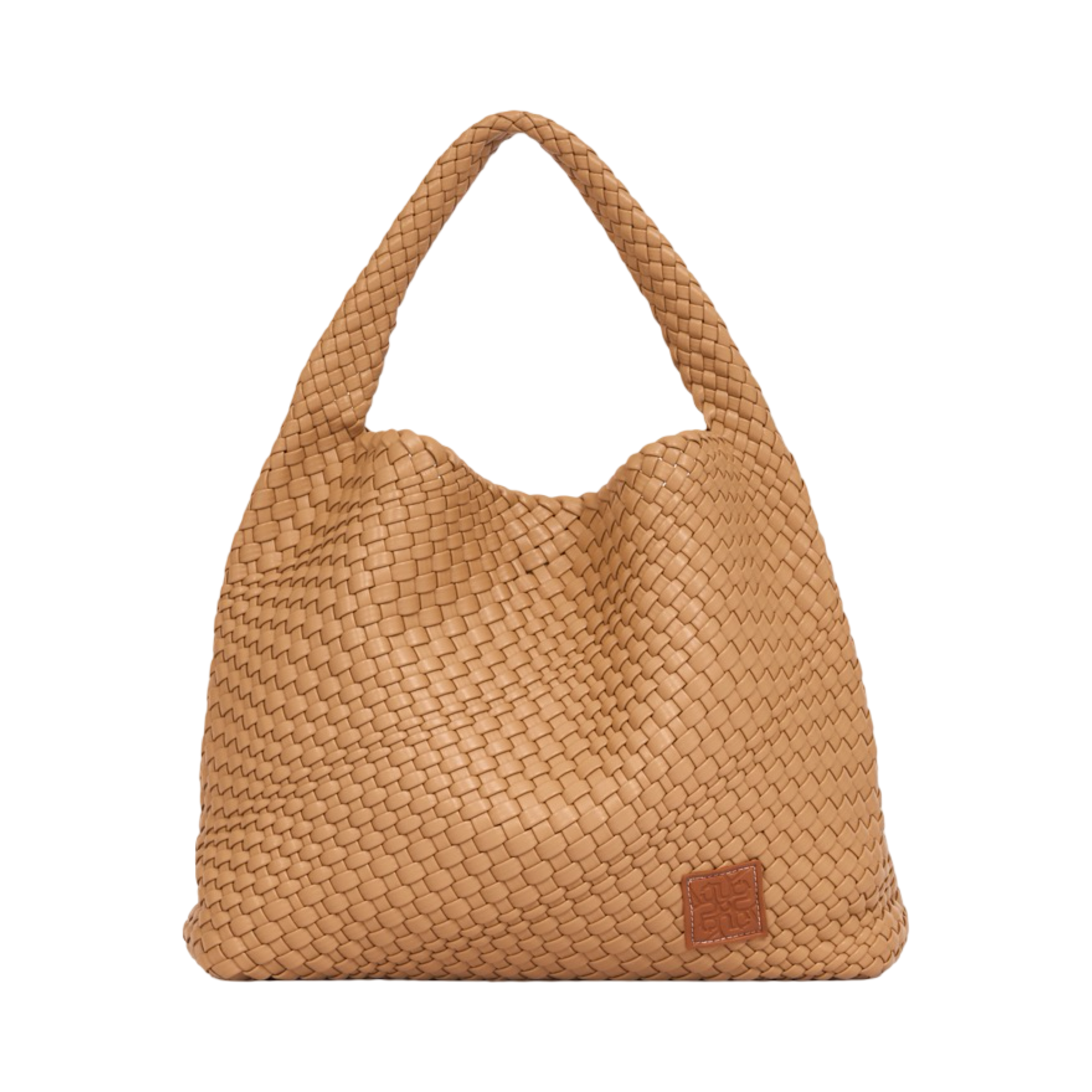 Woven Tote Bag XL - Khaki