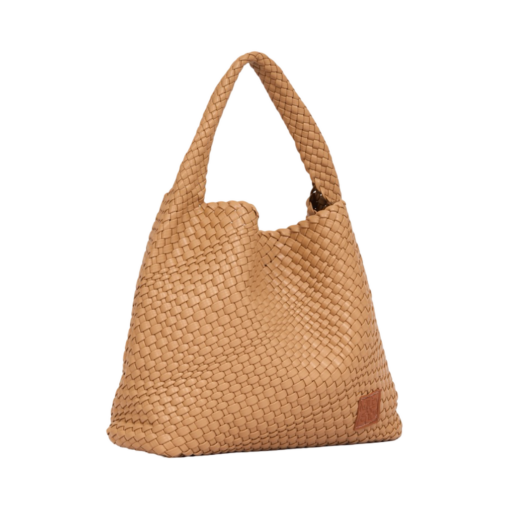 Woven Tote Bag XL - Khaki