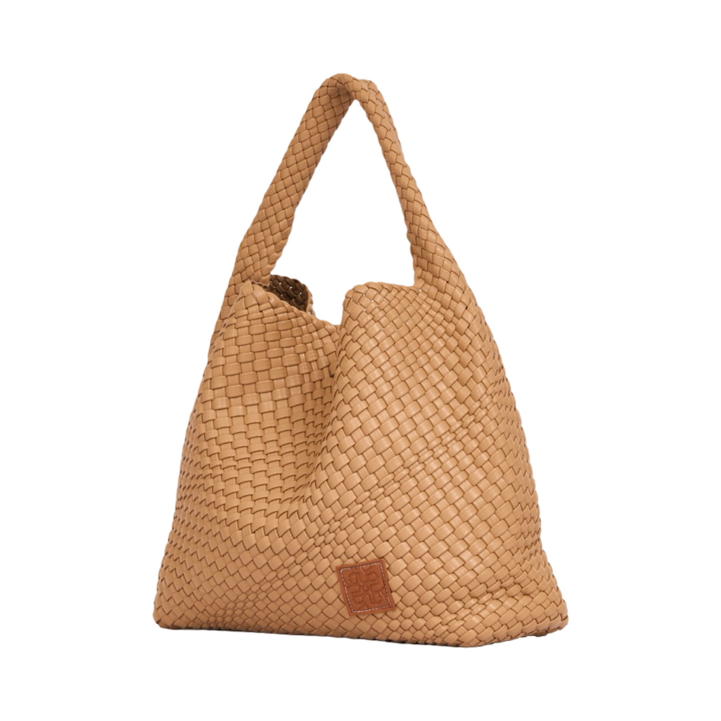 Woven Tote Bag XL - Khaki