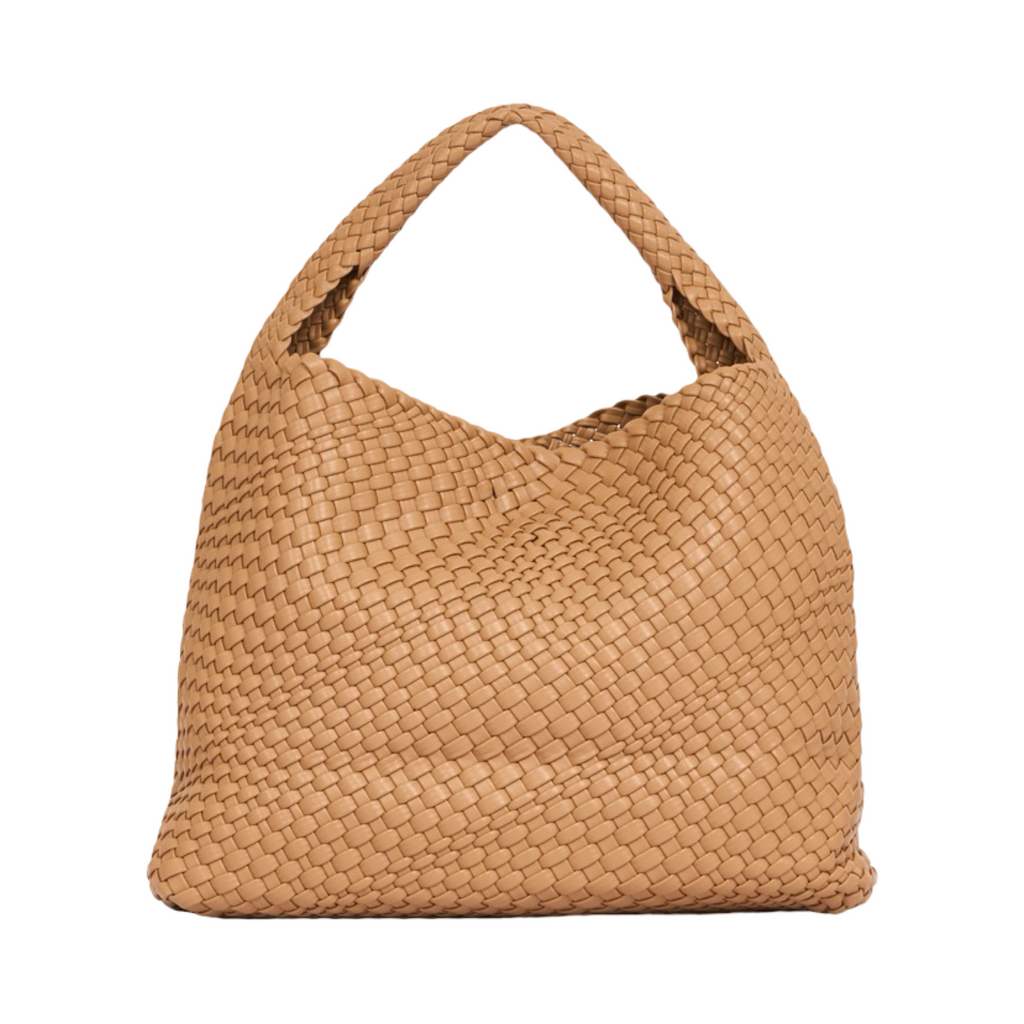 Woven Tote Bag XL - Khaki