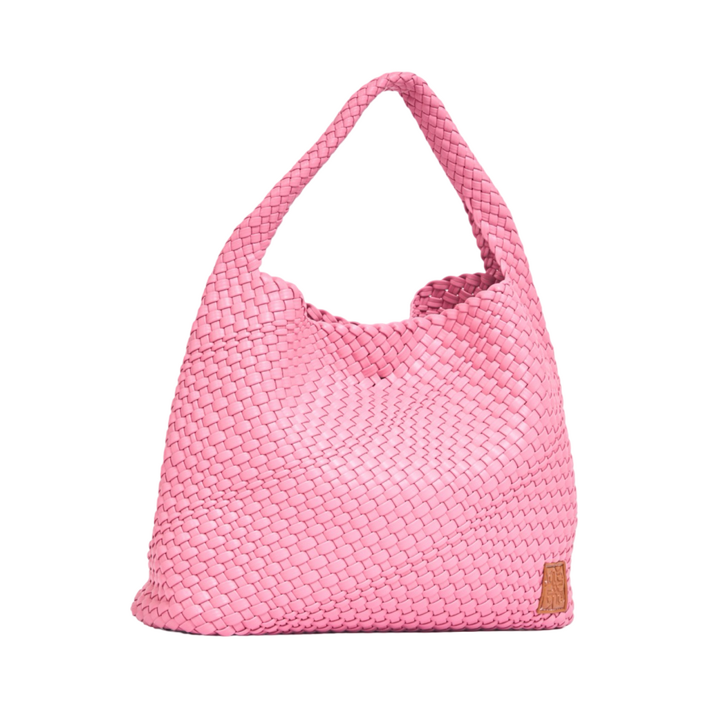 Woven Tote Bag XL – Blush Pink
