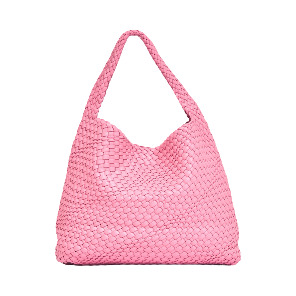 Woven Tote Bag XL – Blush Pink