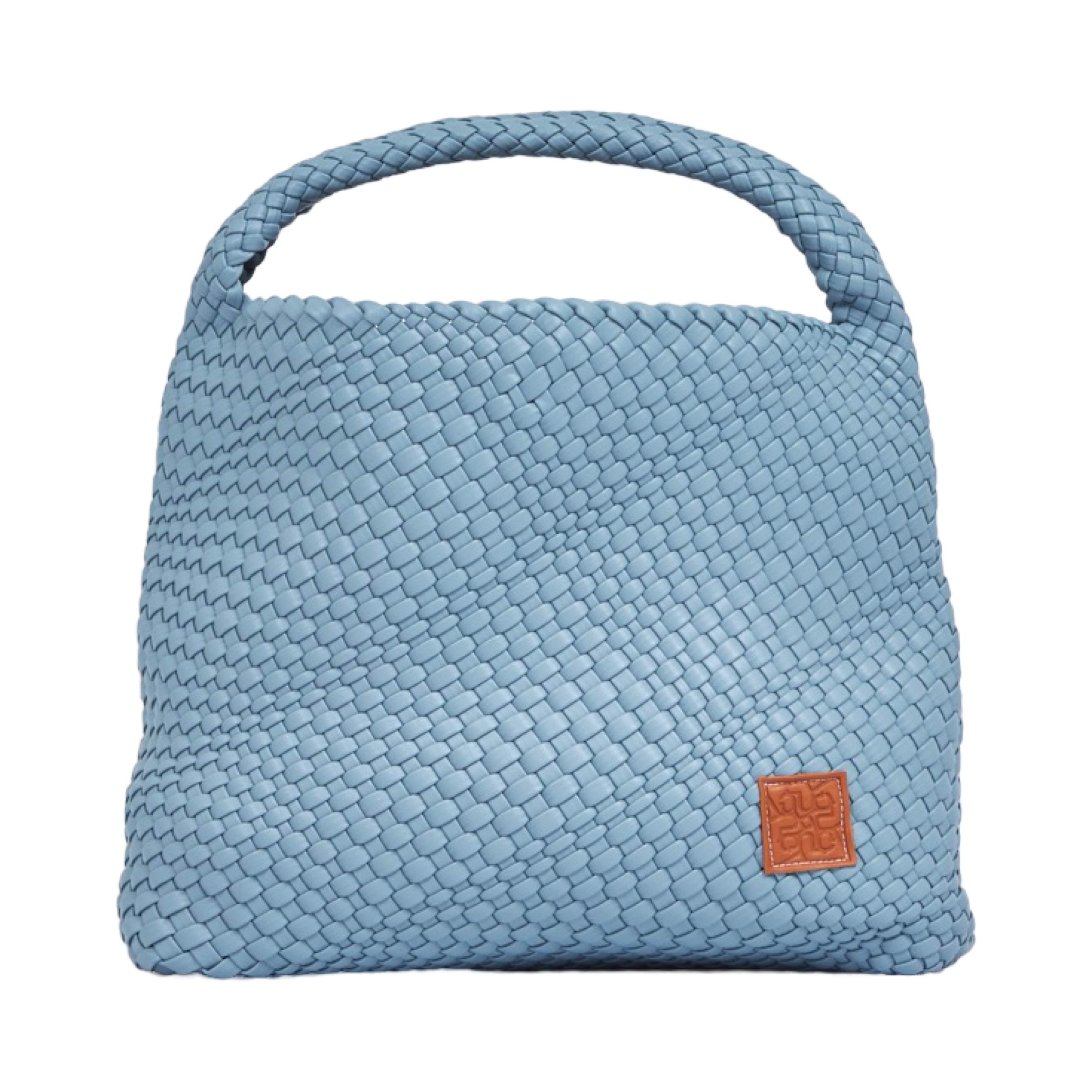 Woven Tote Bag XL - Baby Blue