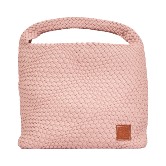 Woven Tote Bag XL - Baby Pink
