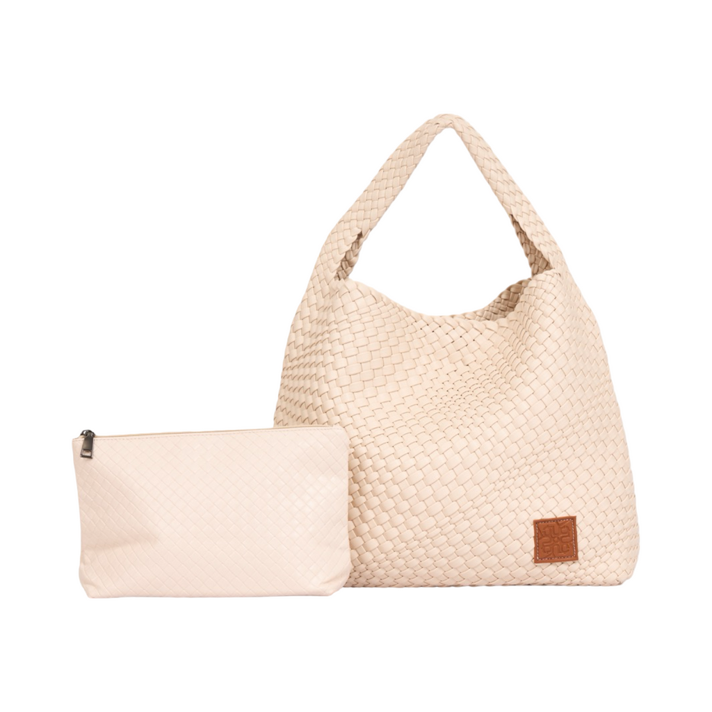 Woven Tote Bag XL - Ivory