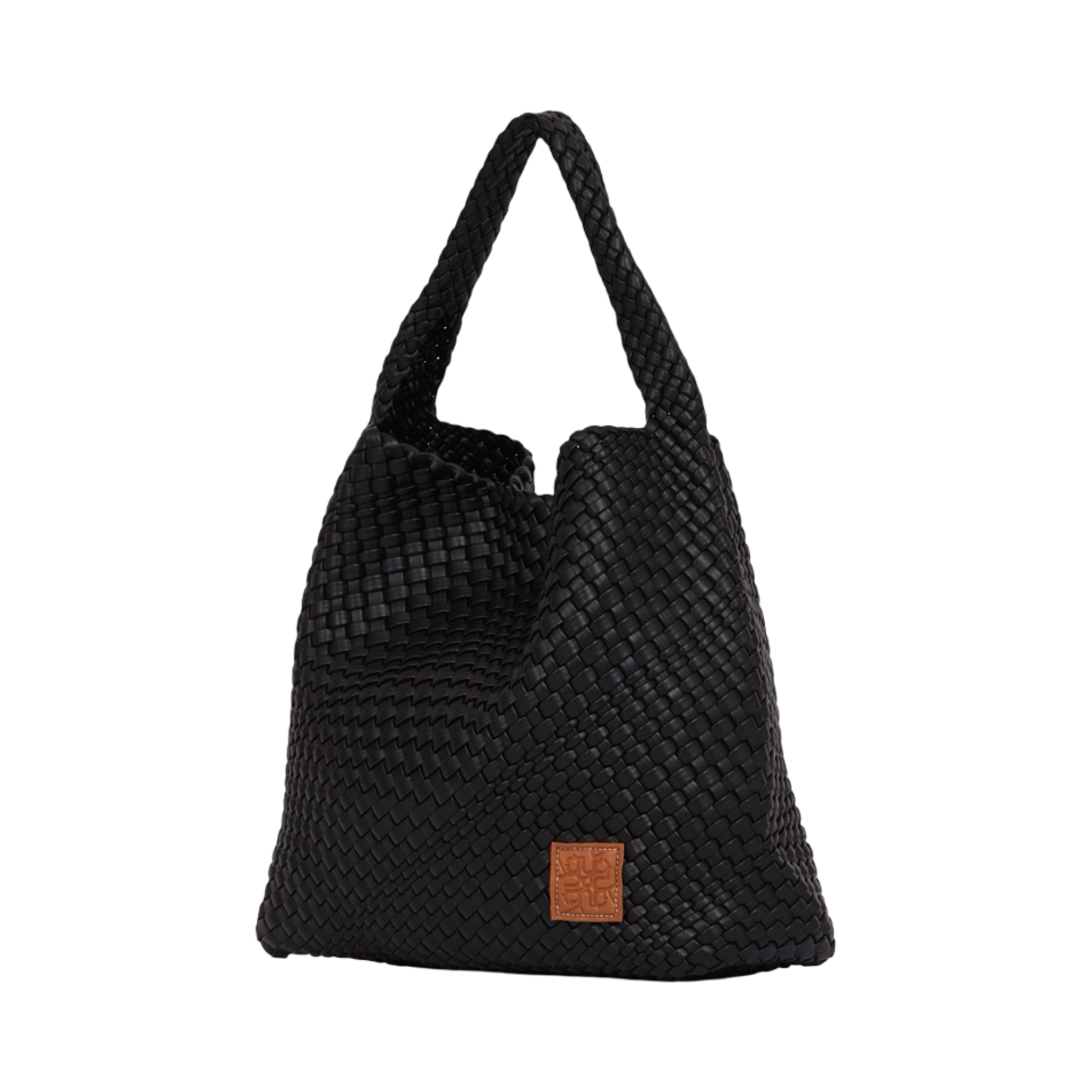Woven Tote Bag XL - Black