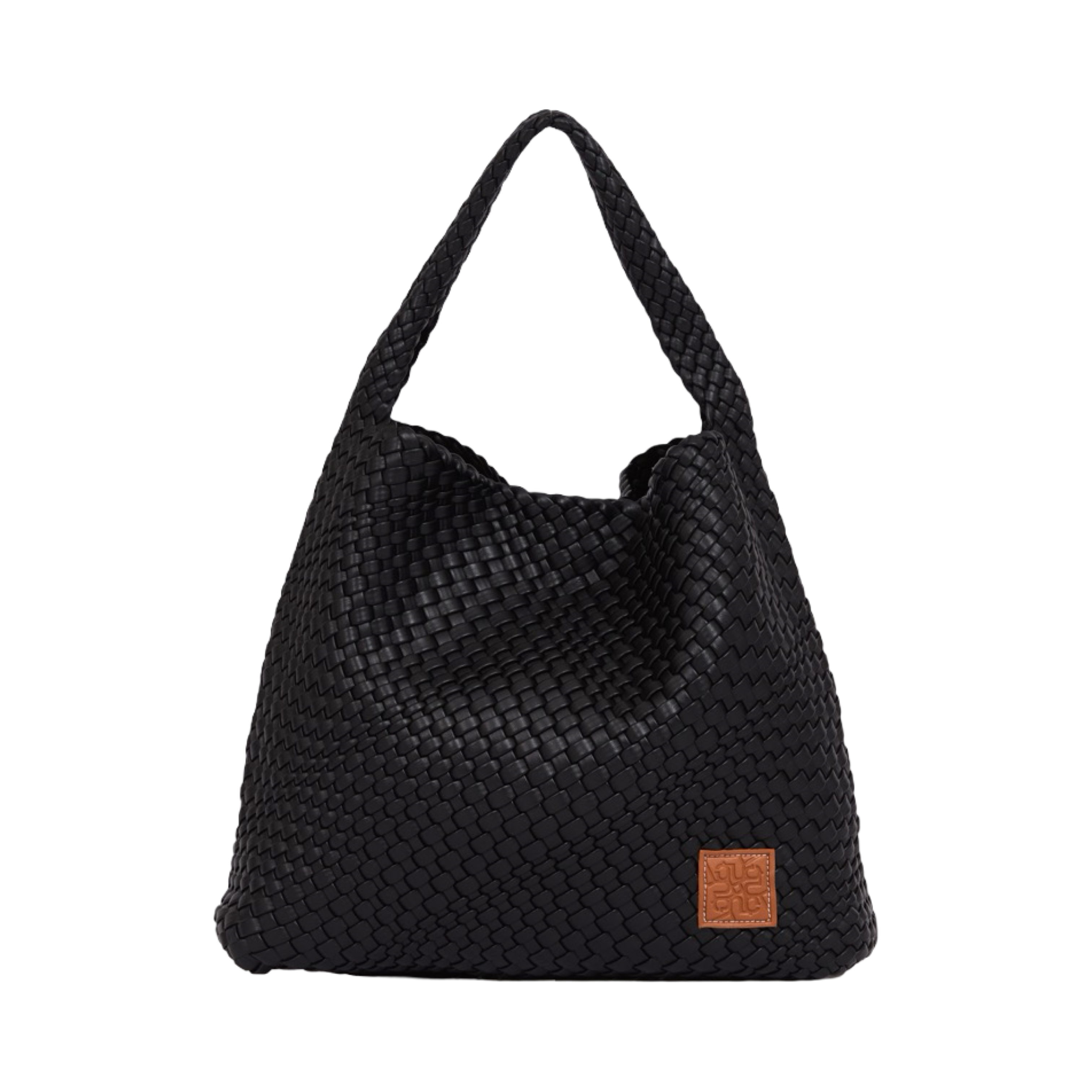 Woven Tote Bag XL - Black