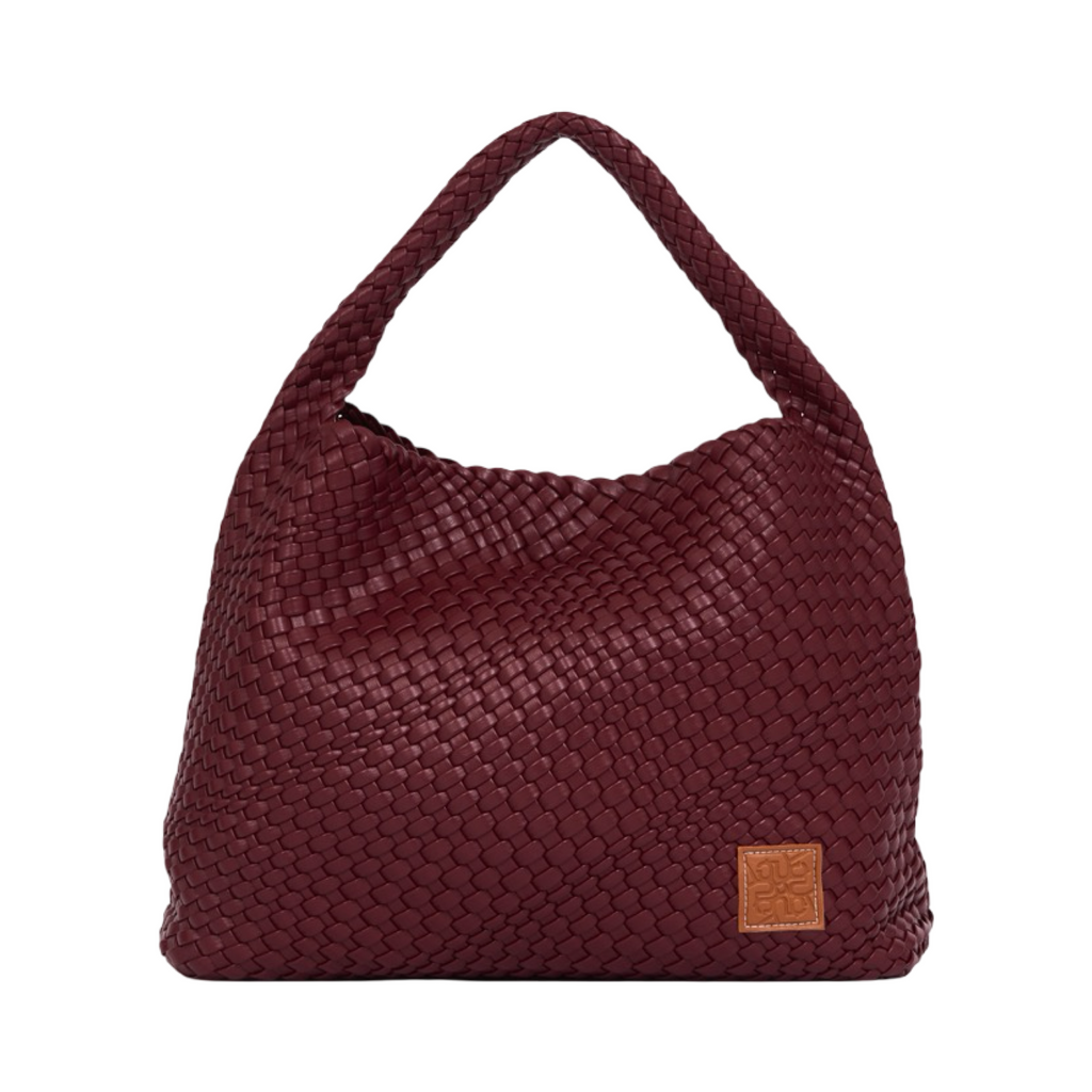 Woven Tote Bag XL - Dark Chocolate