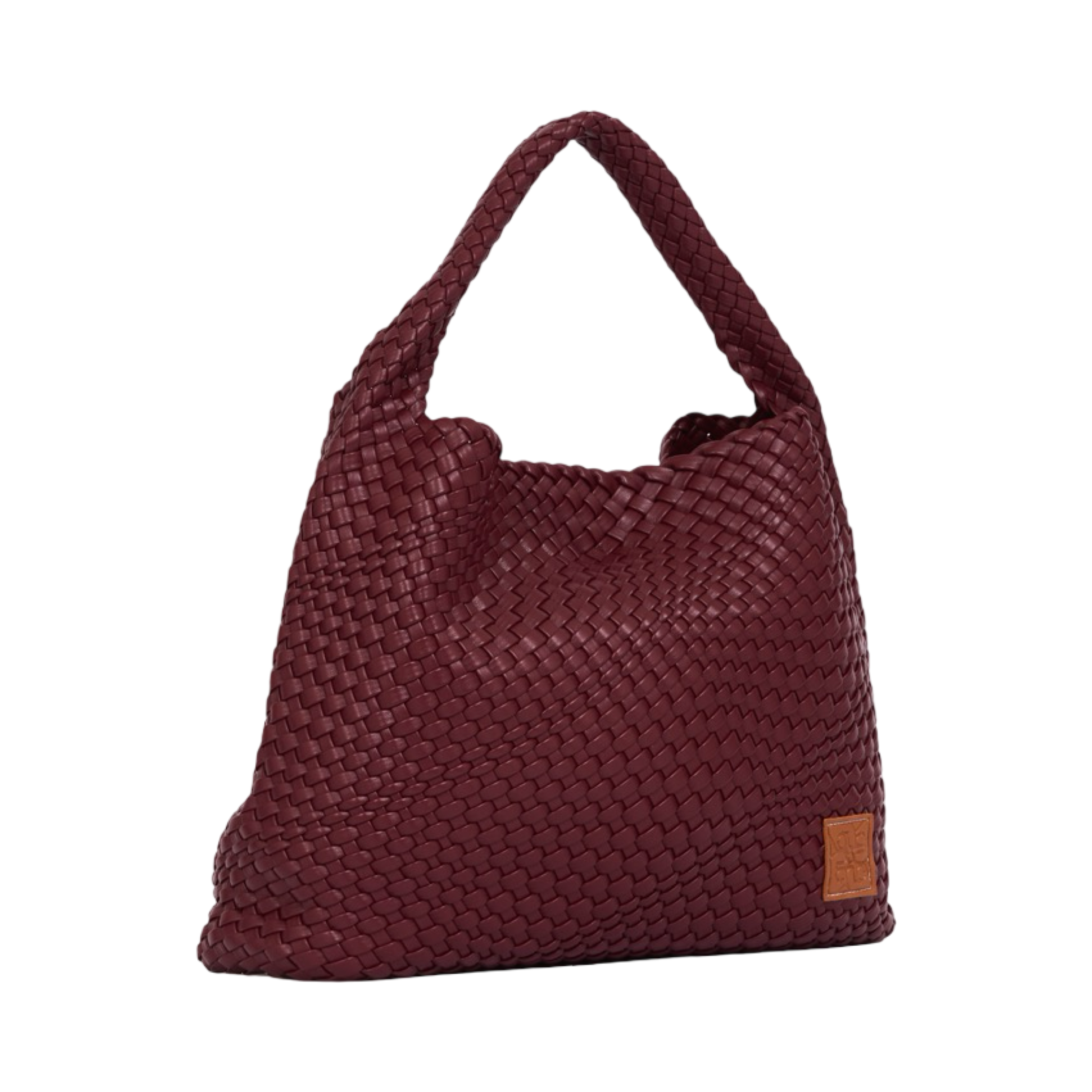 Woven Tote Bag XL - Dark Chocolate