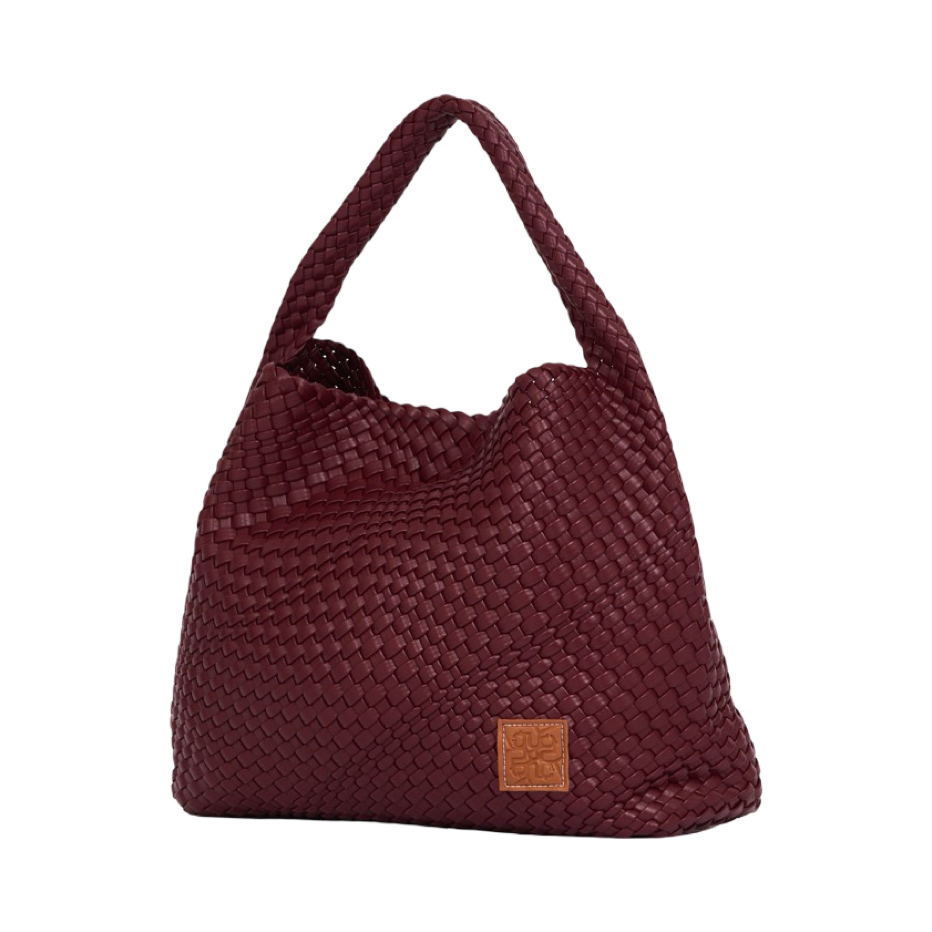 Woven Tote Bag XL - Dark Chocolate