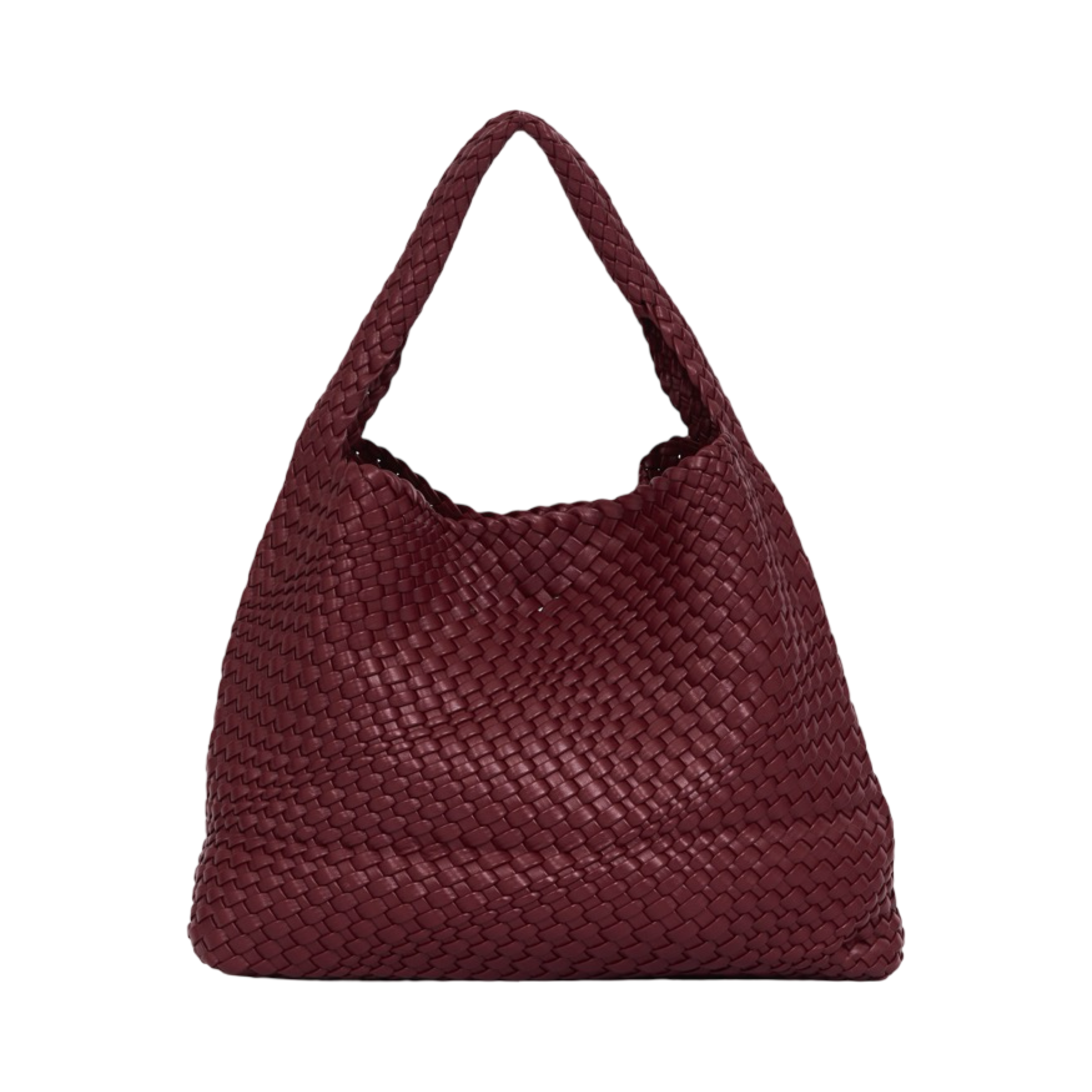 Woven Tote Bag XL - Dark Chocolate