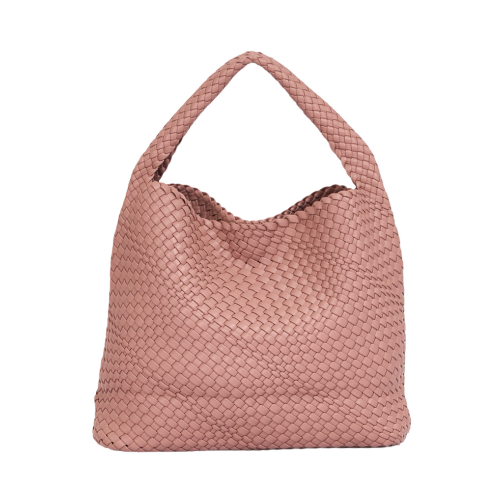 Woven Tote Bag XL - Dusty Rose