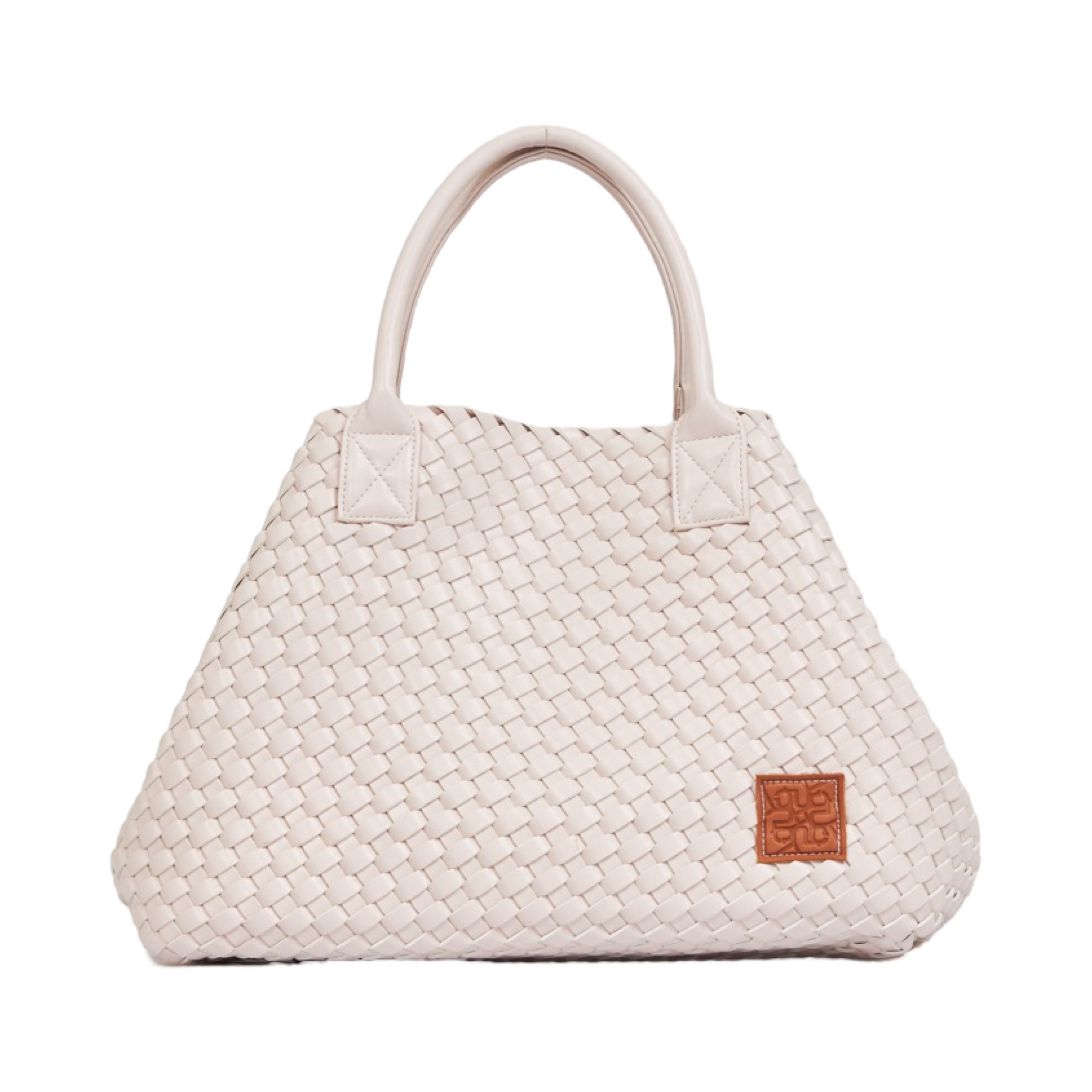 Woven Tote Bag - Ivory