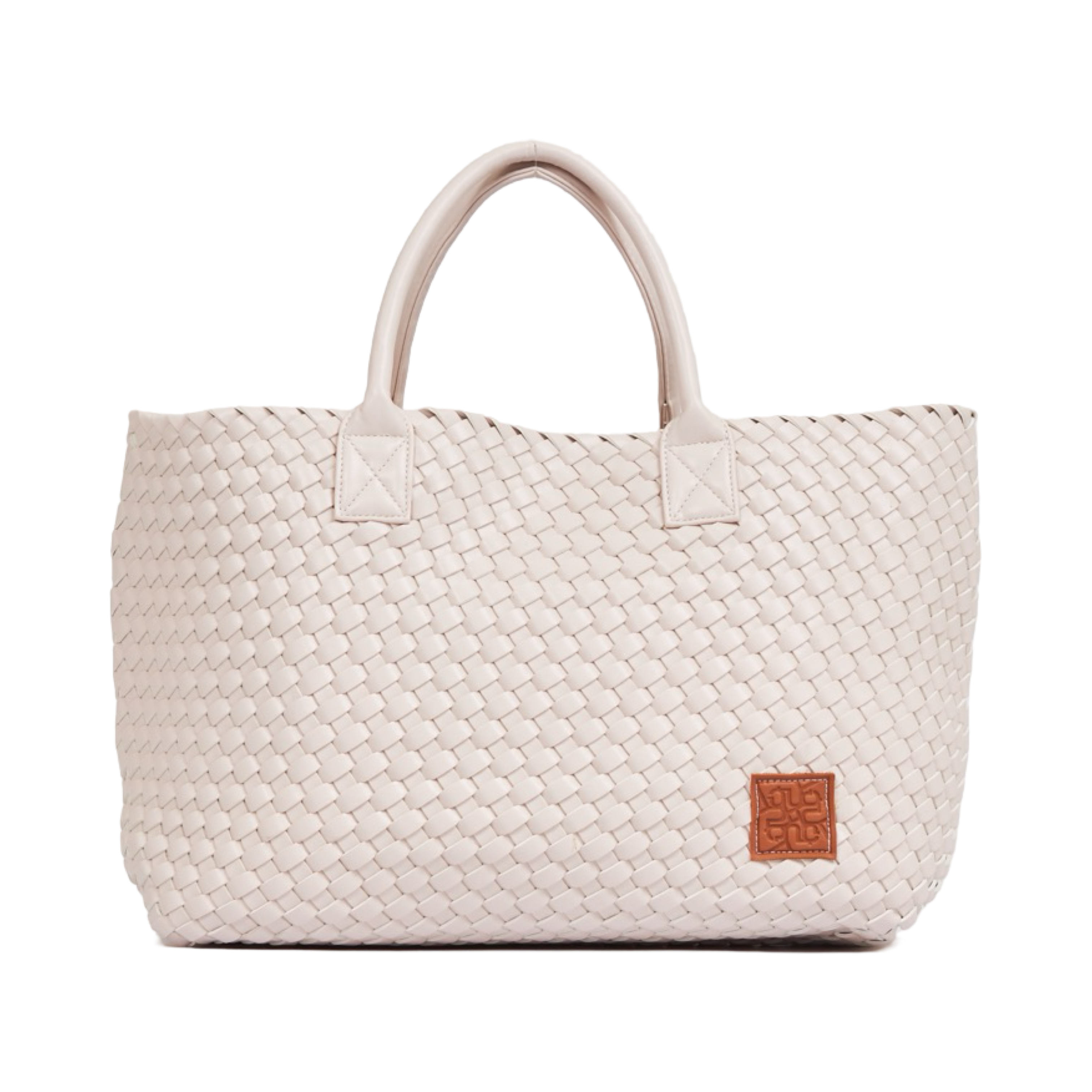 Woven Tote Bag - Ivory
