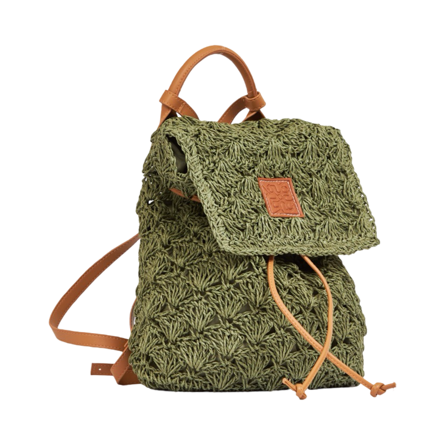 Everyday Earth – Straw Backpack – Green