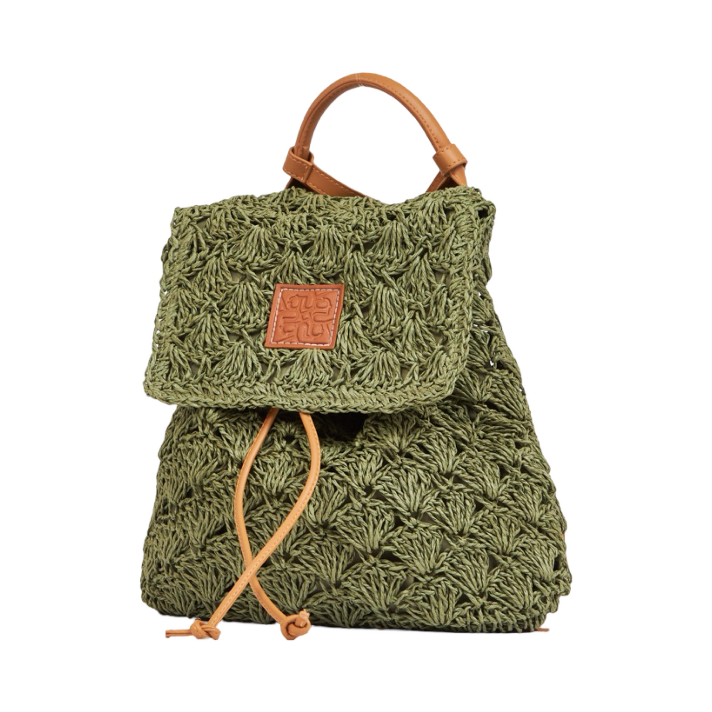 Everyday Earth – Straw Backpack – Green