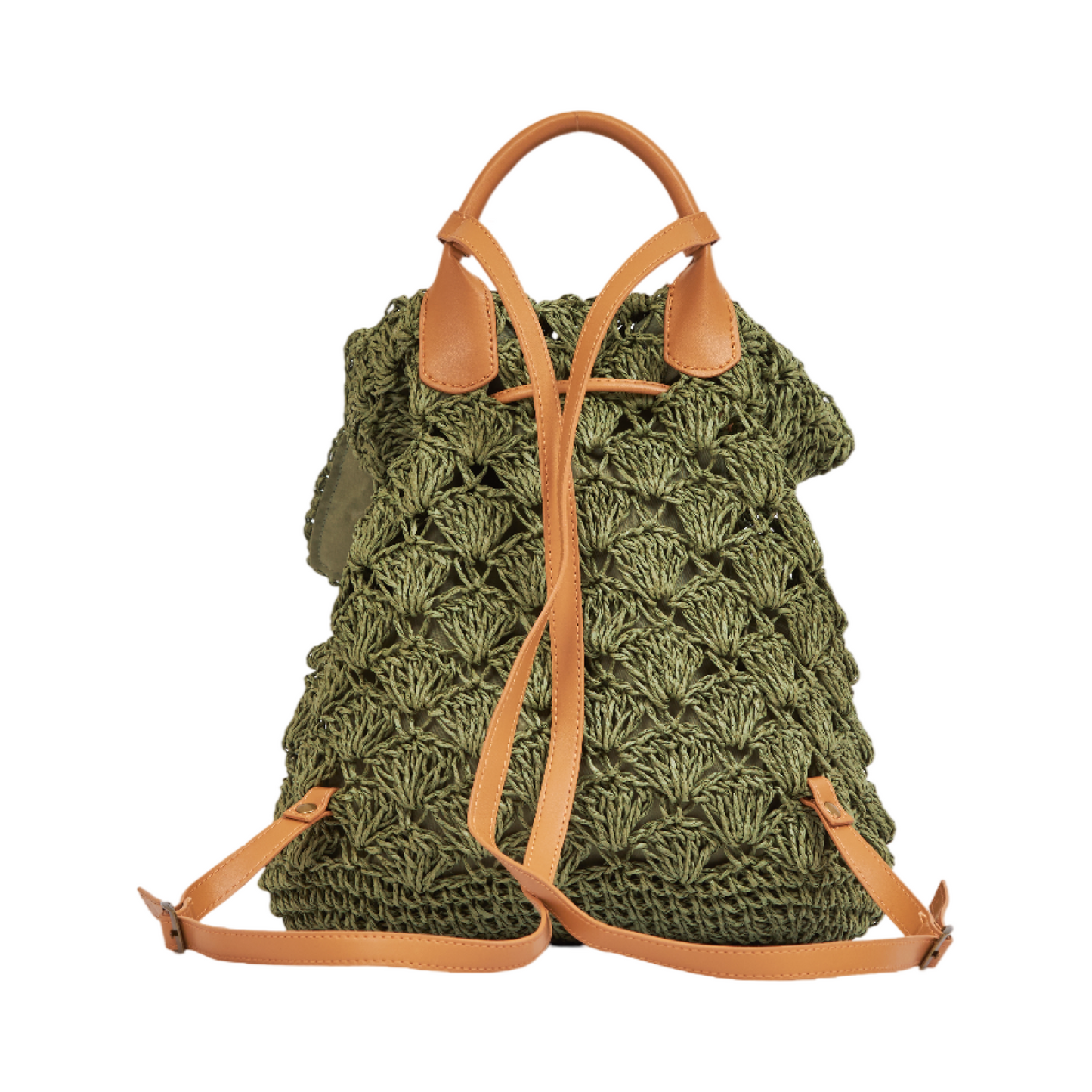 Everyday Earth – Straw Backpack – Green