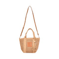 Everyday Earth – Straw Tote Bag With Tassel – Brown