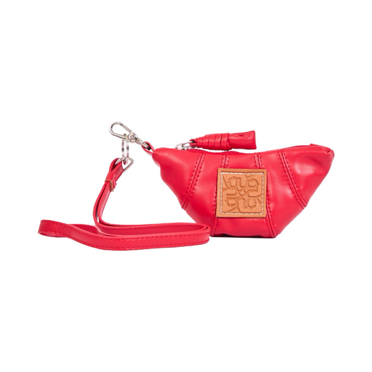 The Croissant Mini Bag - Red