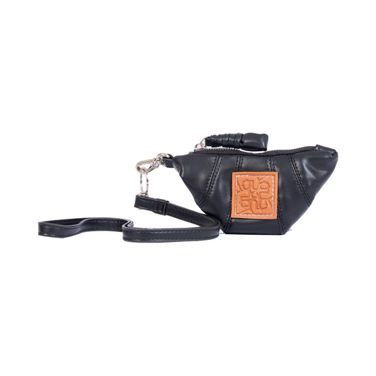 The Croissant Mini Bag - Black