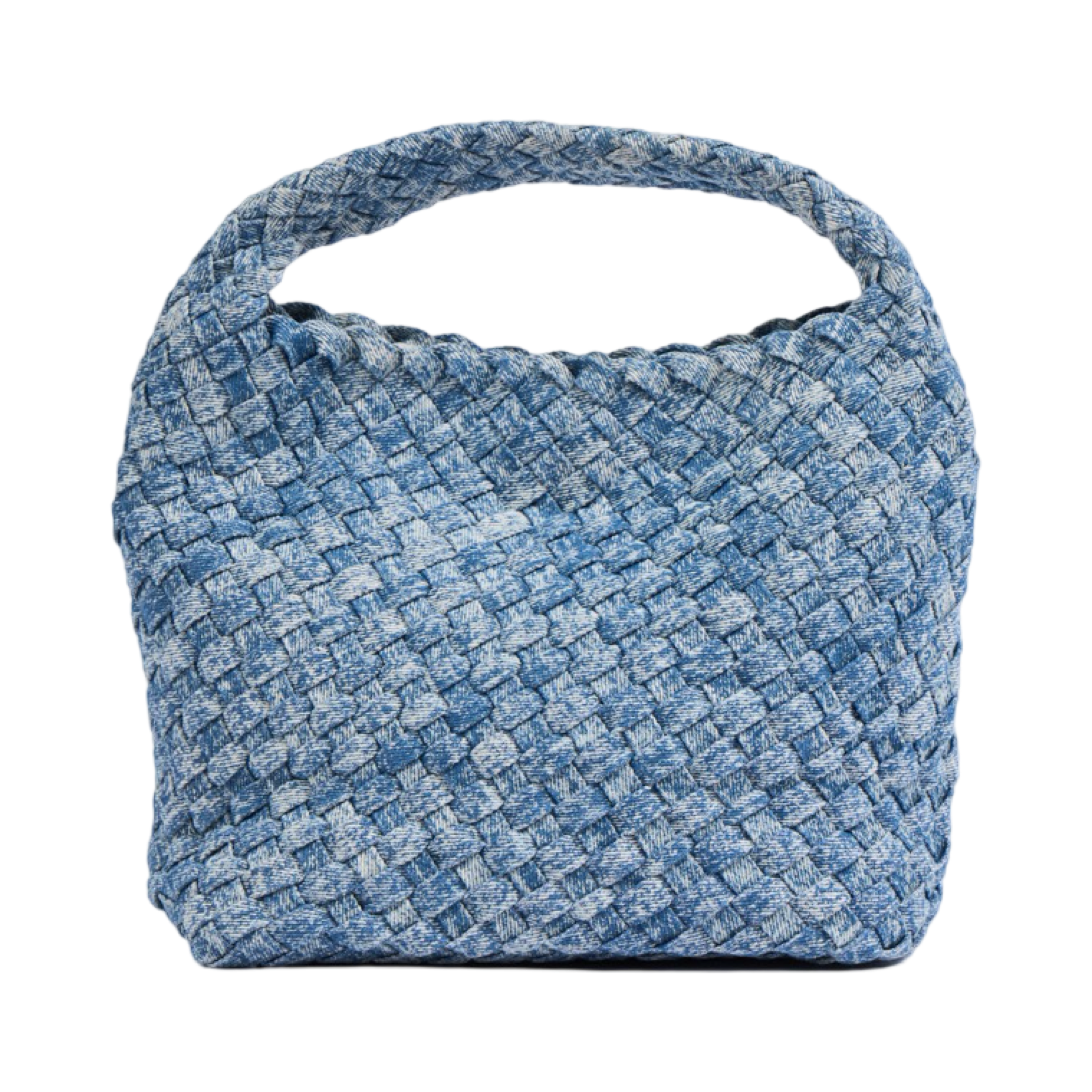 Midnight Weave – Denim Tote Bag M – Super Fade
