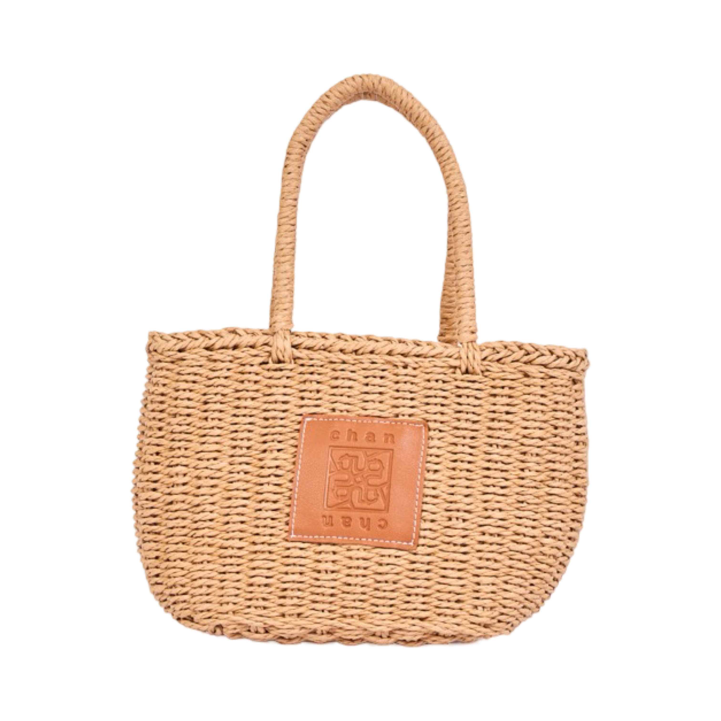 Everyday Earth – Straw Mini Basket Bag – Brown