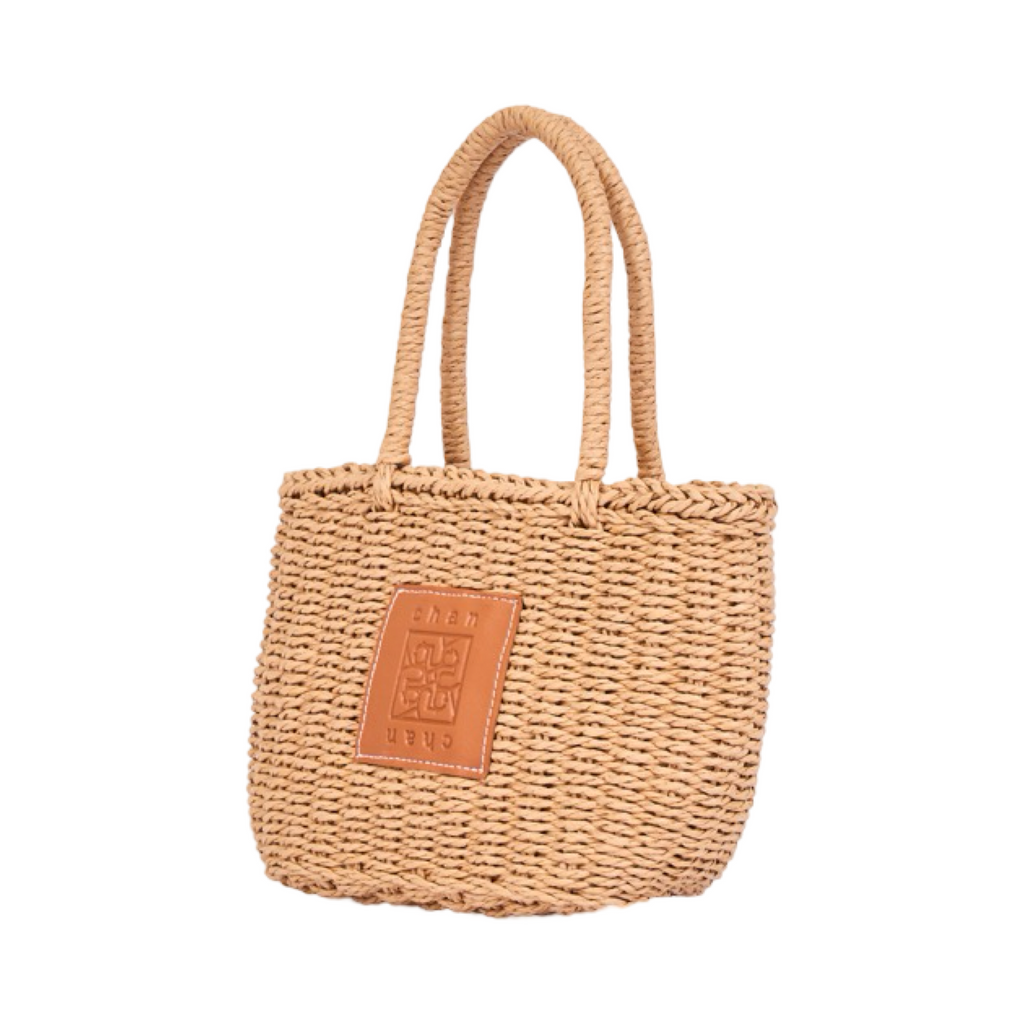 Everyday Earth – Straw Mini Basket Bag – Brown