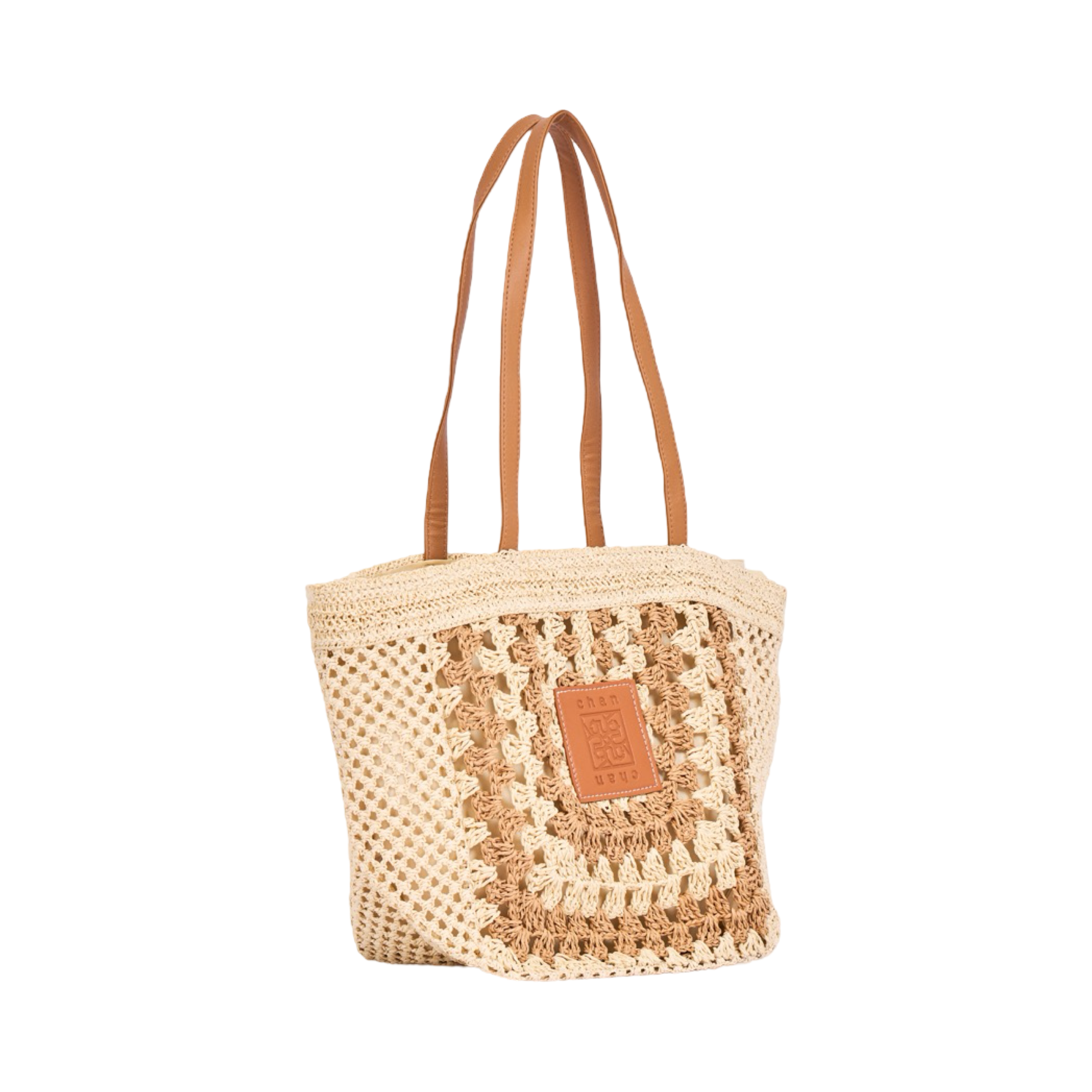 Everyday Earth – Straw Tote Bag – Beige
