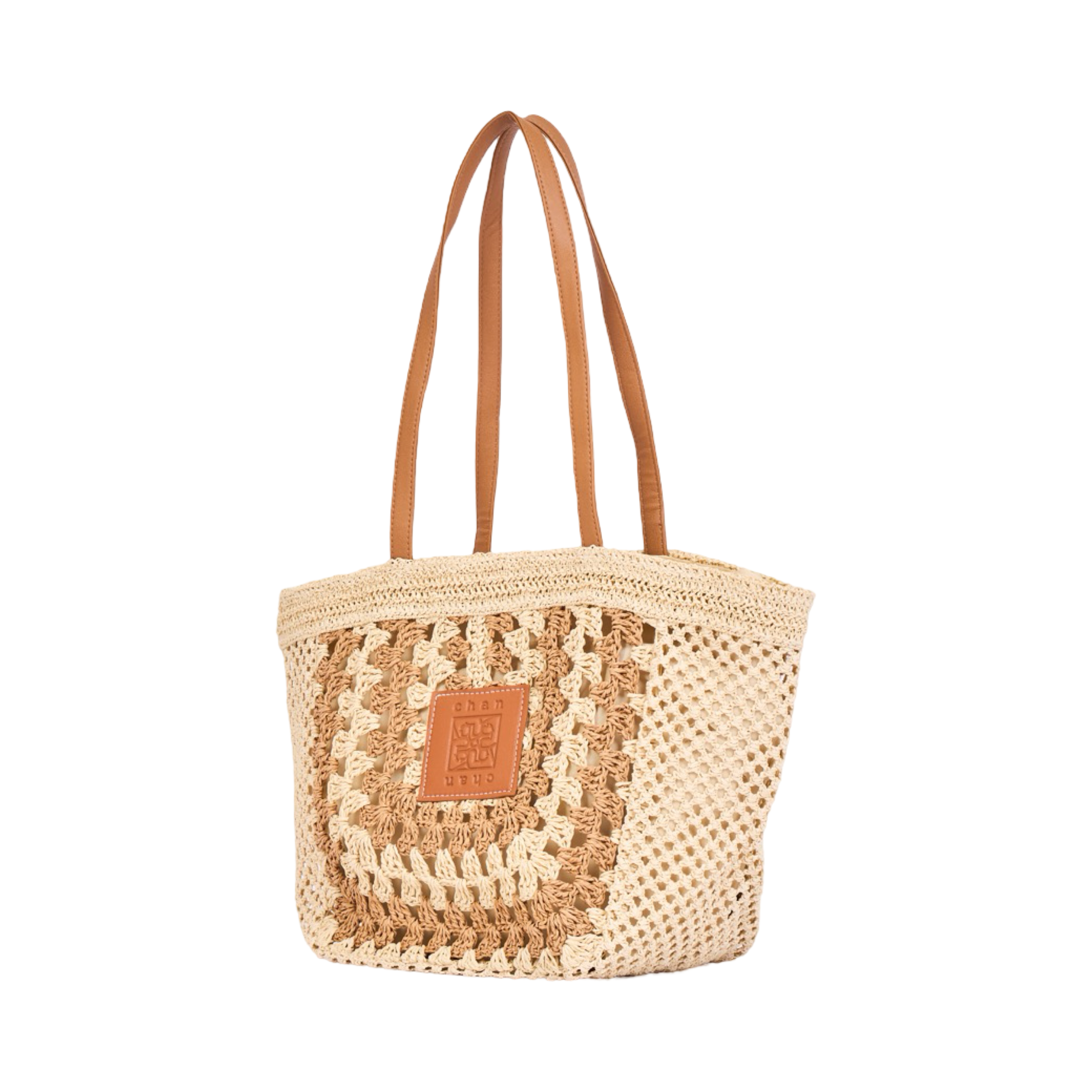 Everyday Earth – Straw Tote Bag – Beige