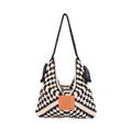 Everyday Earth – Straw Tote Bag With Tassel – Black