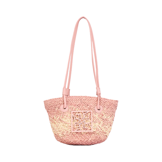 Everyday Earth – Mini Straw Bag – Pink