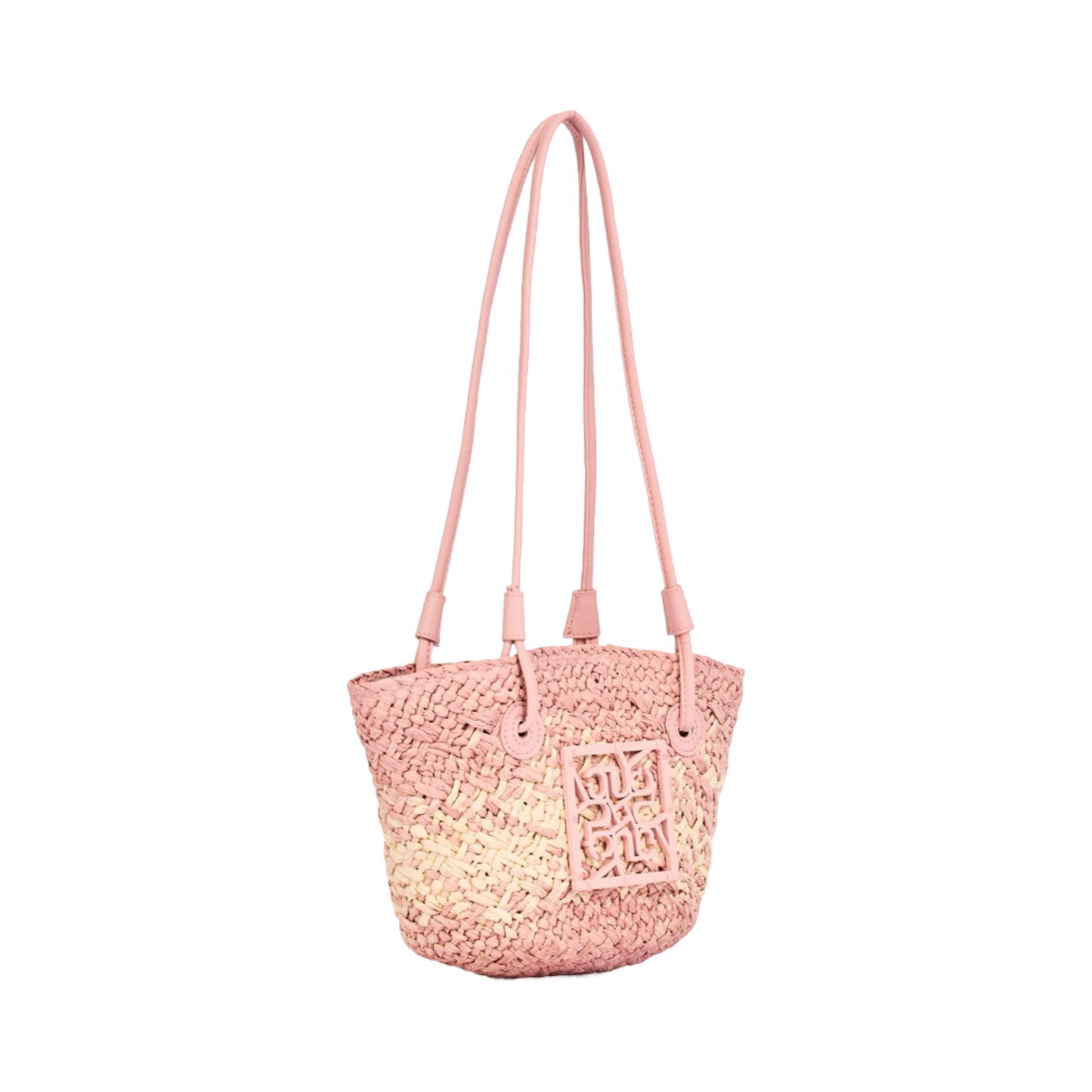 Everyday Earth – Mini Straw Bag – Pink