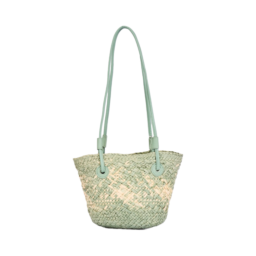 Everyday Earth – Mini Straw Bag – Green