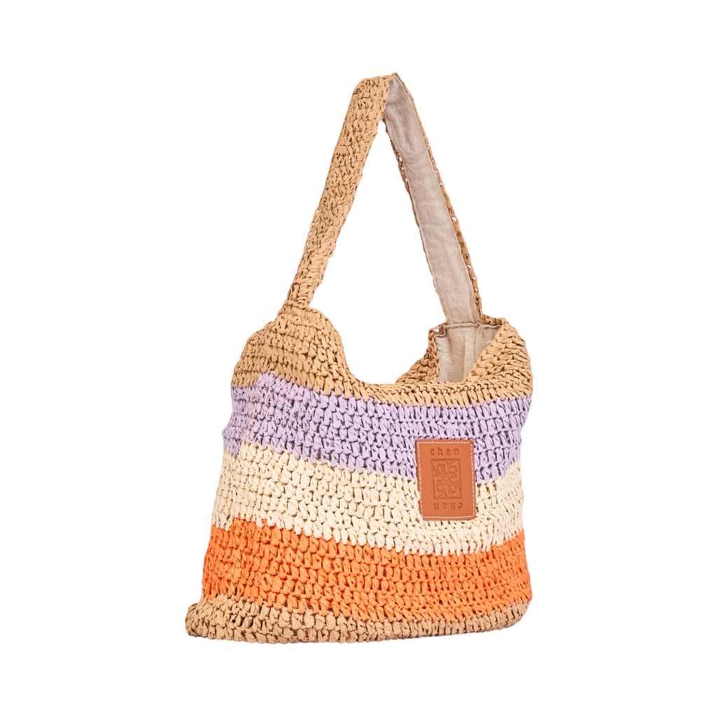 Everyday Earth – Multicolor Straw Tote Bag – Multicolor
