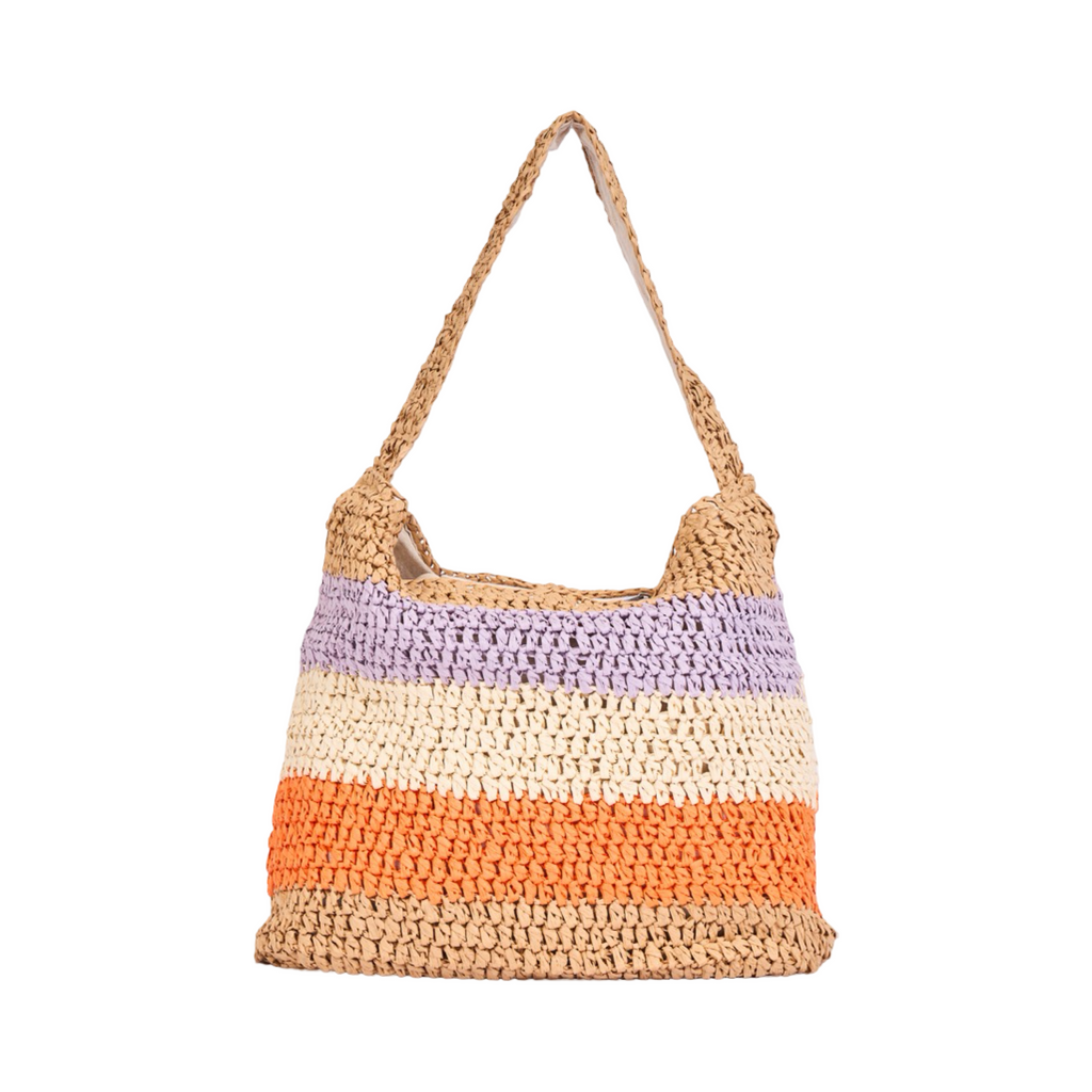 Everyday Earth – Multicolor Straw Tote Bag – Multicolor