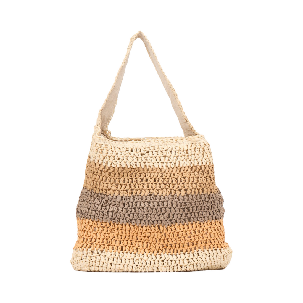 Everyday Earth – Multicolor Straw Tote Bag – Multicolor
