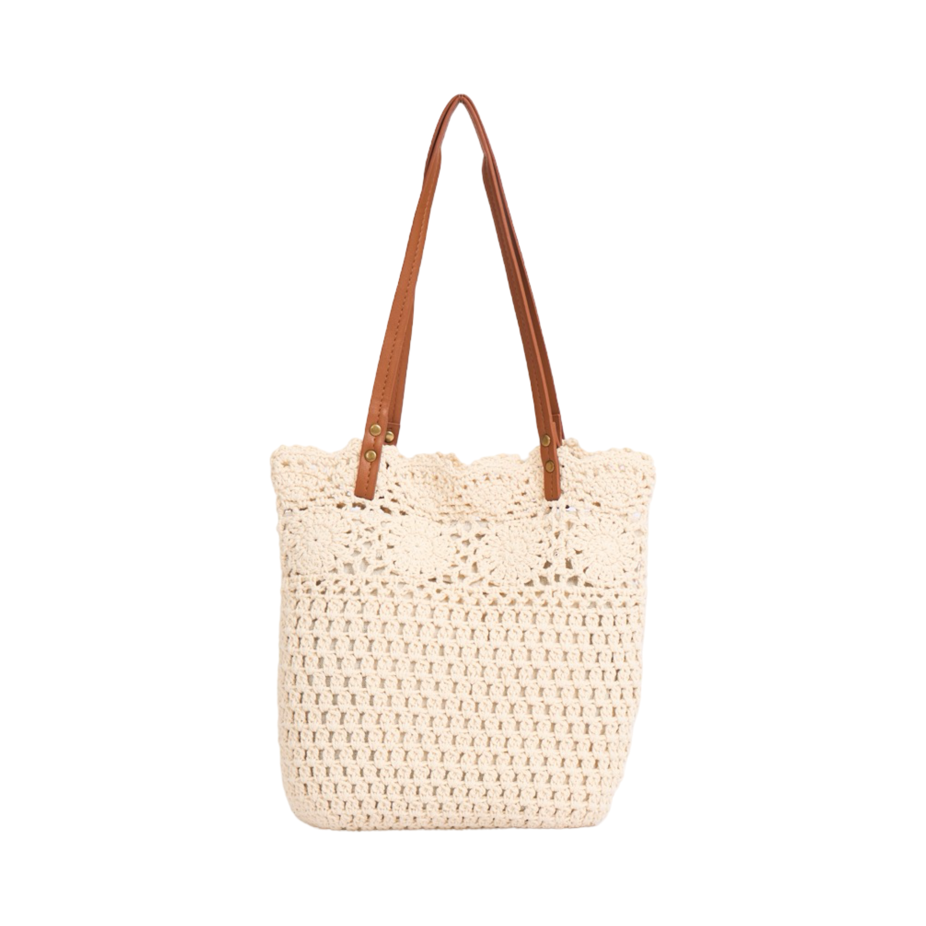 Everyday Earth – Knitted Tote Bag – White