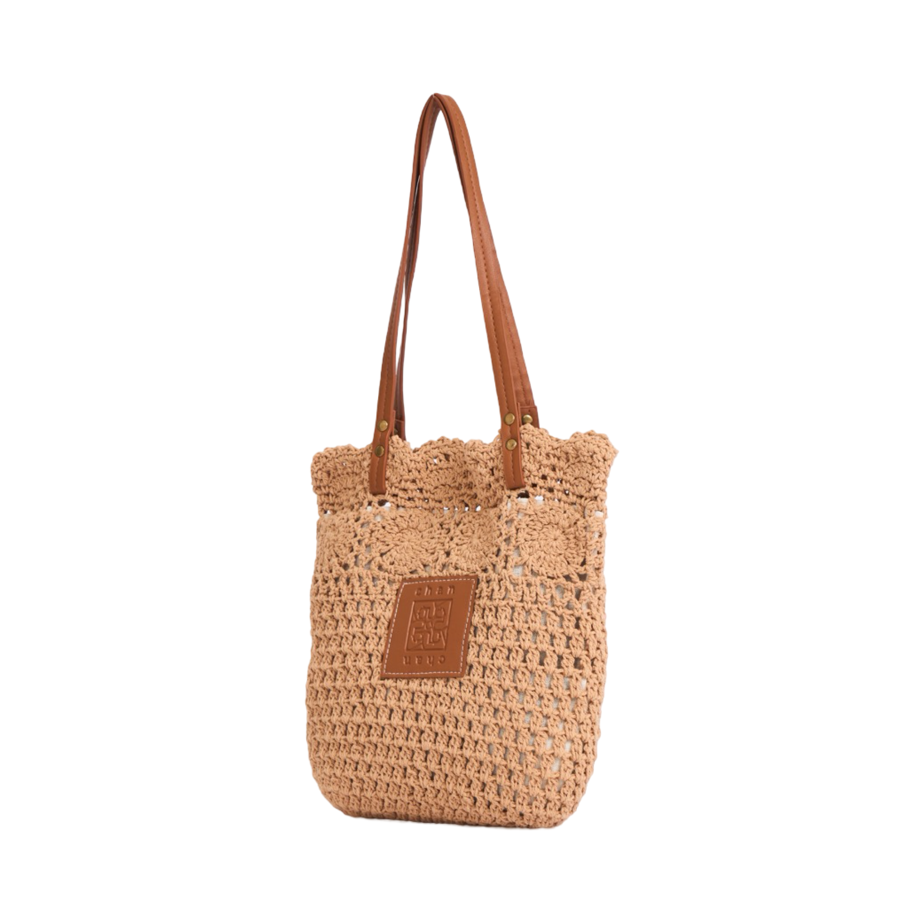 Everyday Earth – Knitted Tote Bag – Brown