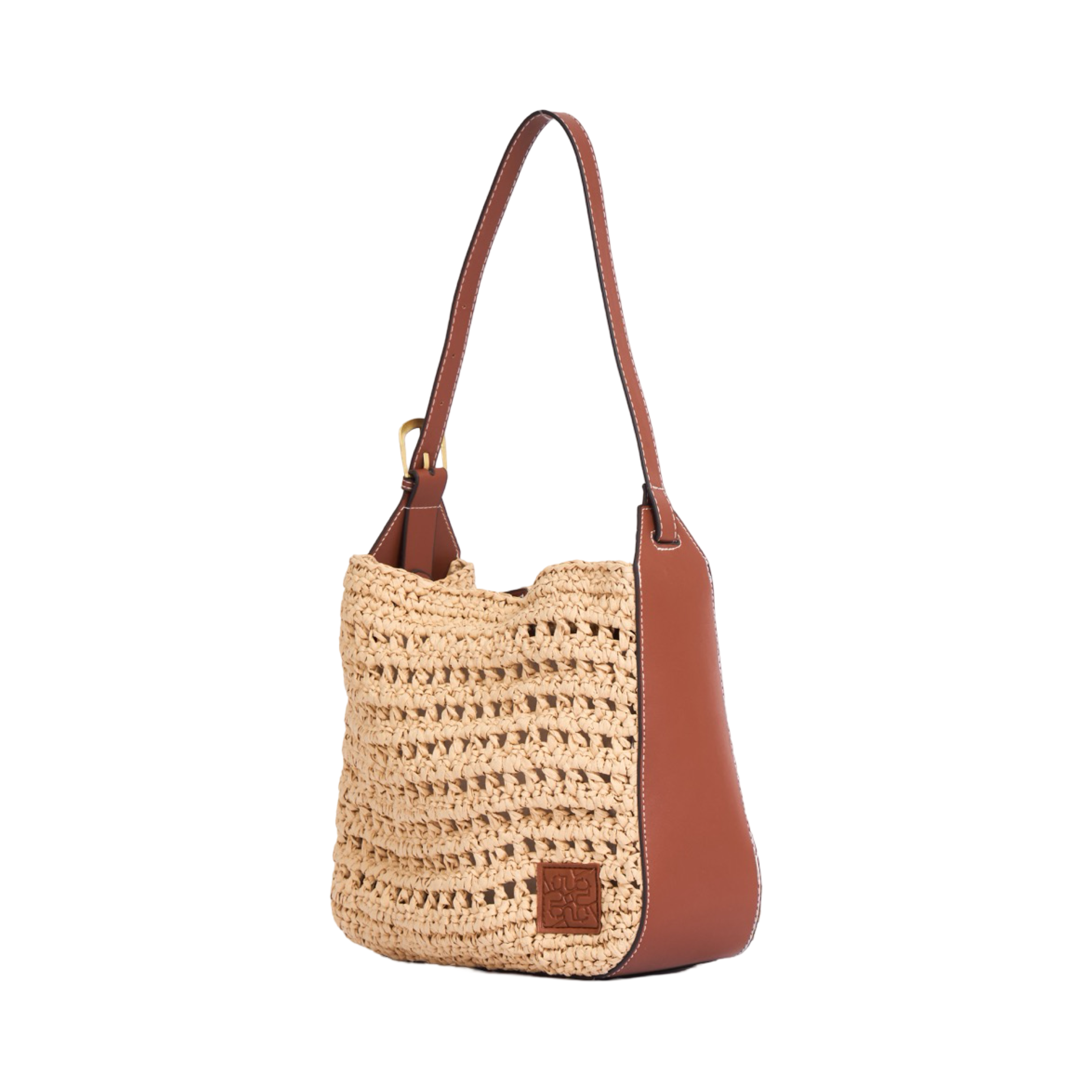 Everyday Earth – Straw Shoulder Bag – Beige