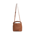 Woven Tote Bag M - Brown