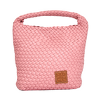Signature Weave – Hobo M – Rose Pink
