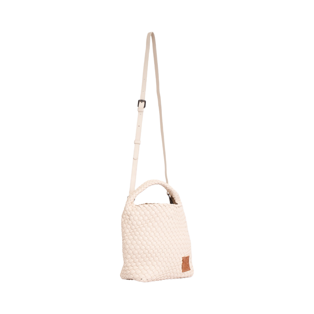 Woven Tote Bag M - Ivory