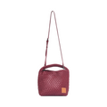 Woven Tote Bag M – Red Wine