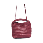 Signature Weave – Hobo M – Red Wine