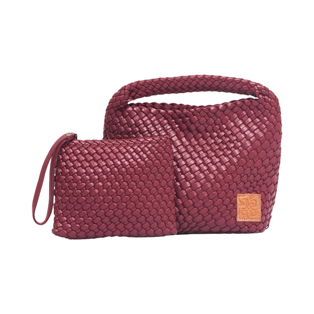 Woven Tote Bag M – Gold