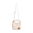 Signature Weave – Hobo M – White